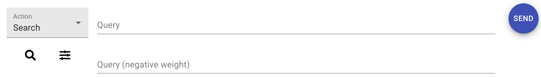 chat controller for inputting text
