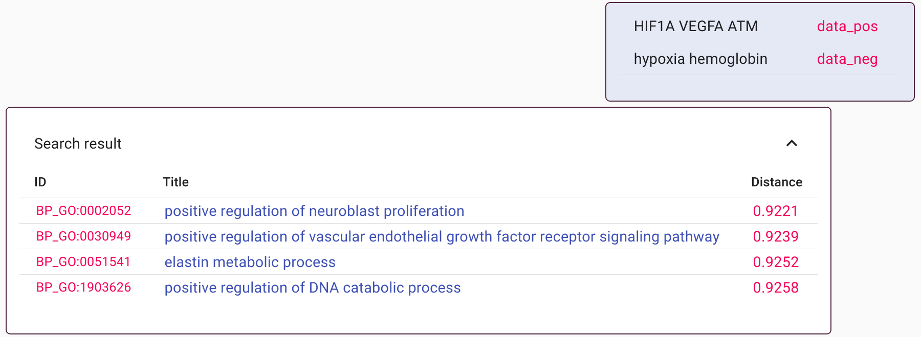 example of a multi-modal search